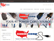 Tablet Screenshot of americord.com